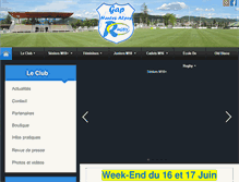 Tablet Screenshot of gap-rugby.com